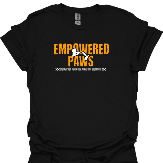 Cat Lover Unisex Tee - Empowered by Paws- unleash your inner lion, transform your world